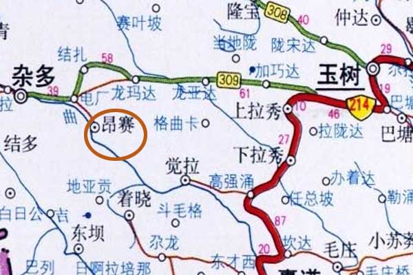 昂赛地质公园位于玉树藏族自治州杂多县昂赛乡境内,昂赛乡位于杂多县