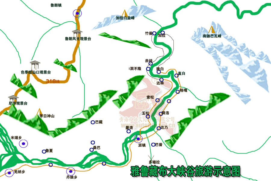 雅鲁藏布大峡谷旅游包车攻略
